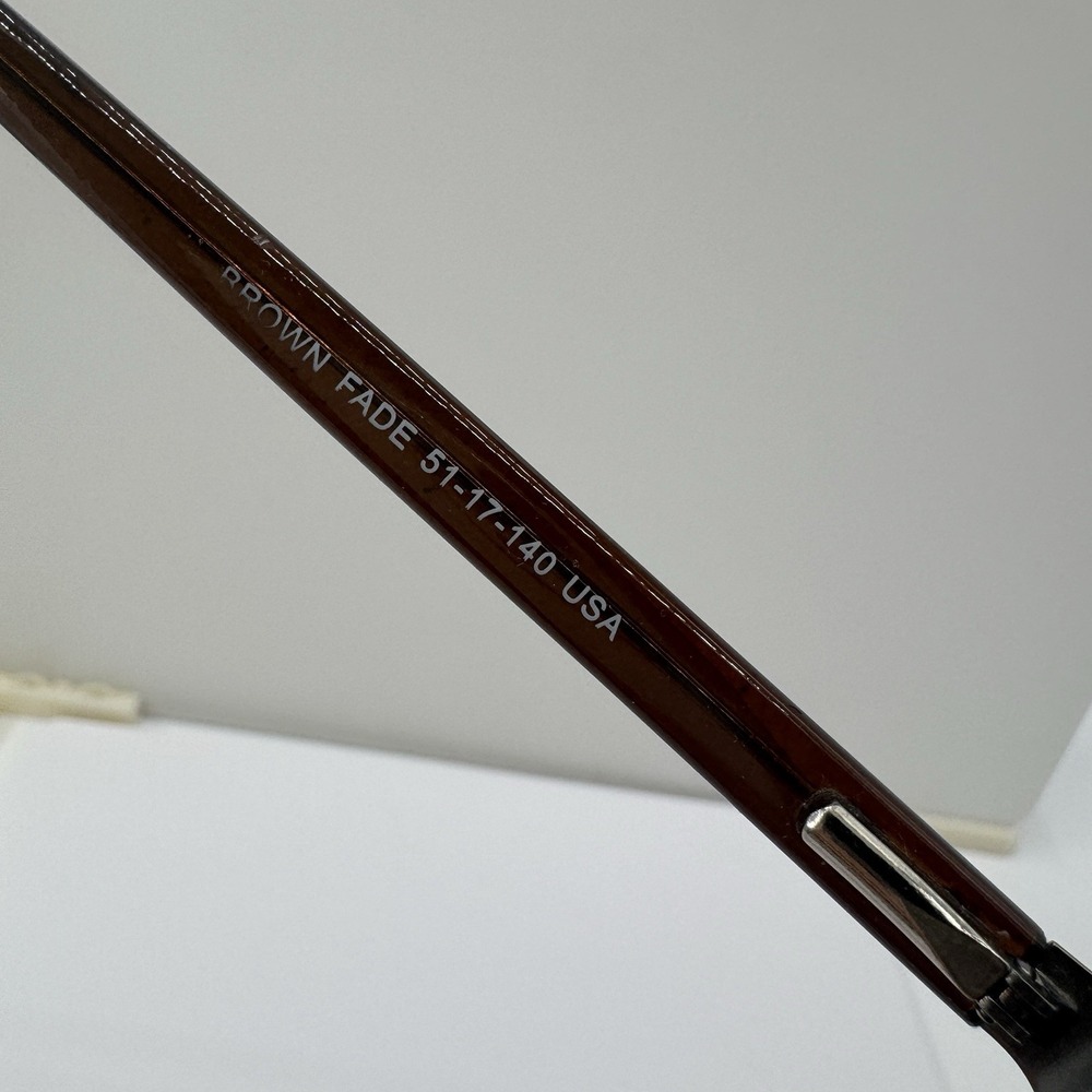 Smilen Eyewear Premium Flex 3 Brown Fade 51-17-140 Rectangular Frames - Picture 9 of 13